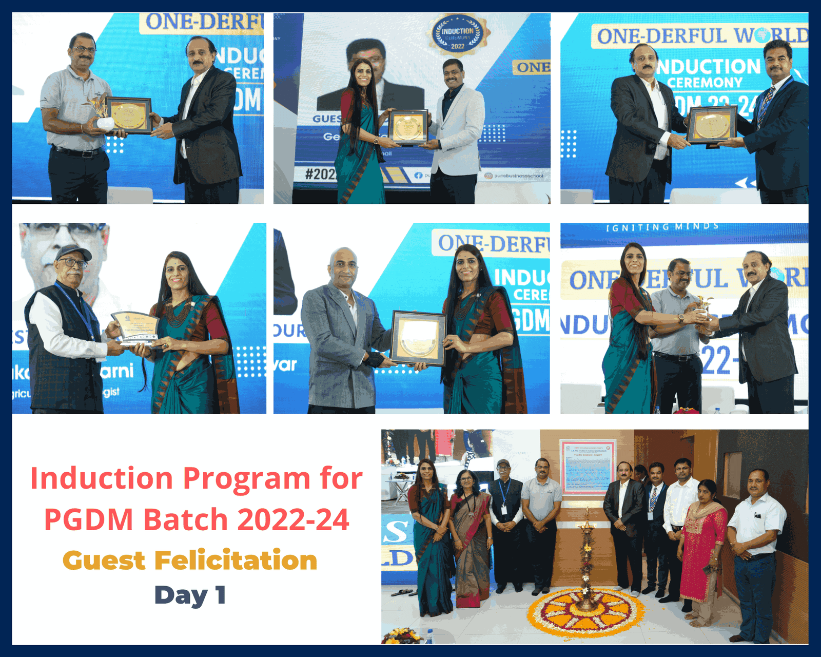 Glimpse of Induction Program Ceremony