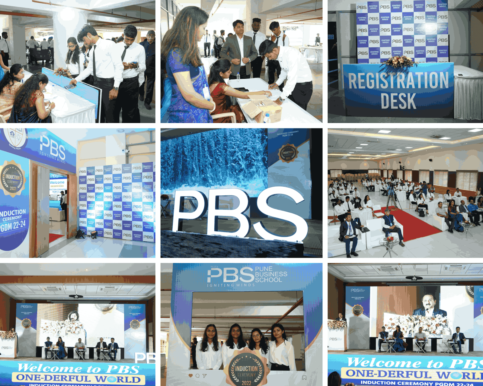 Glimpse of Induction Program Ceremony